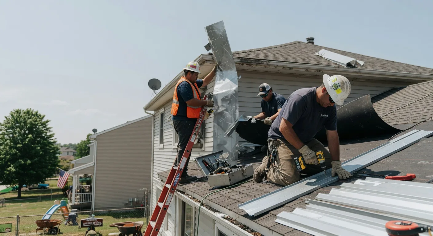 Storm Damage Metal Roof Repair in Margaretville, NY